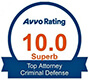 AVVO Top Attorney Criminal Defense